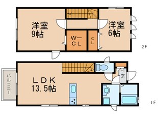 プライムアセット　C棟の物件間取画像